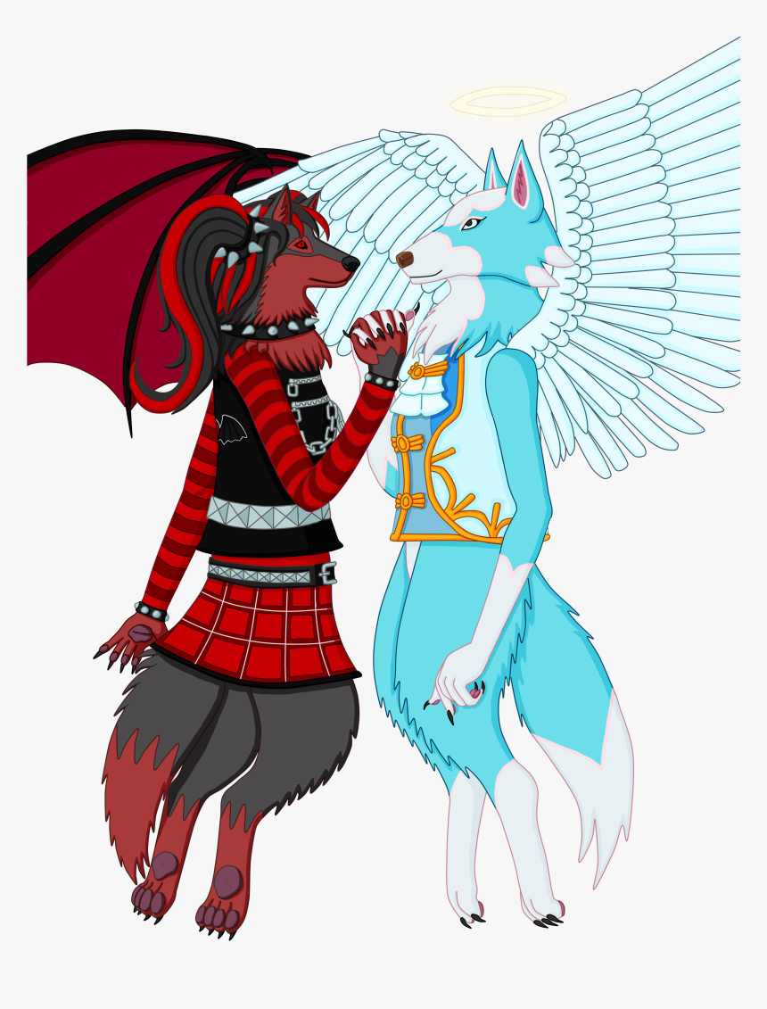 Lupa And Skye - Cartoon, HD Png Download