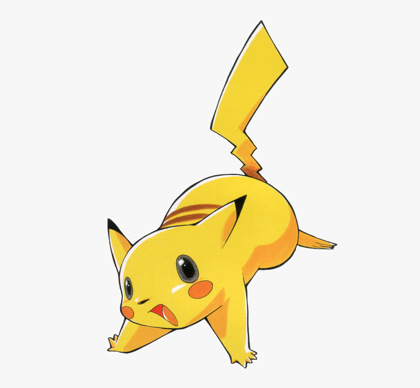 Ash S Pikachu - Pokemon Manga, HD Png Download