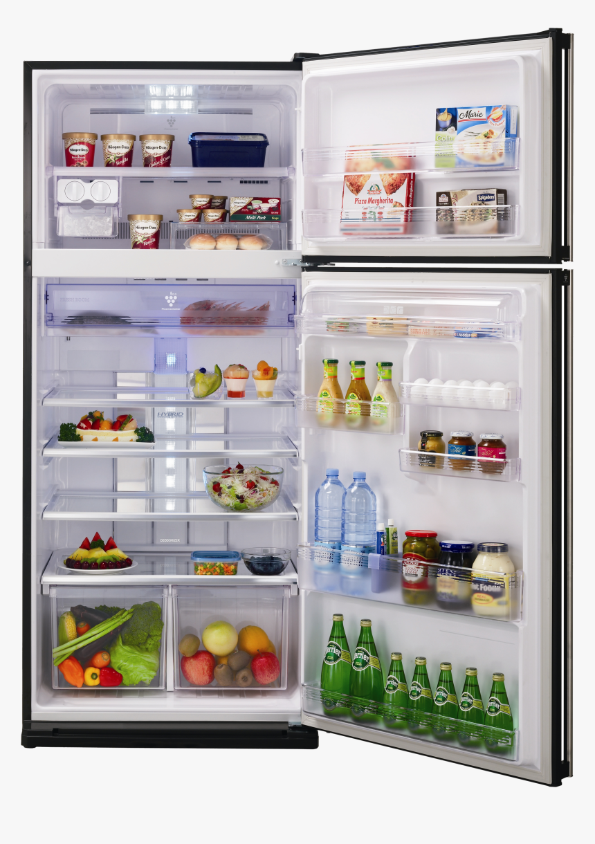 Refrigerator Png Image - Sharp Sj Gv58a Rd, Transparent Png
