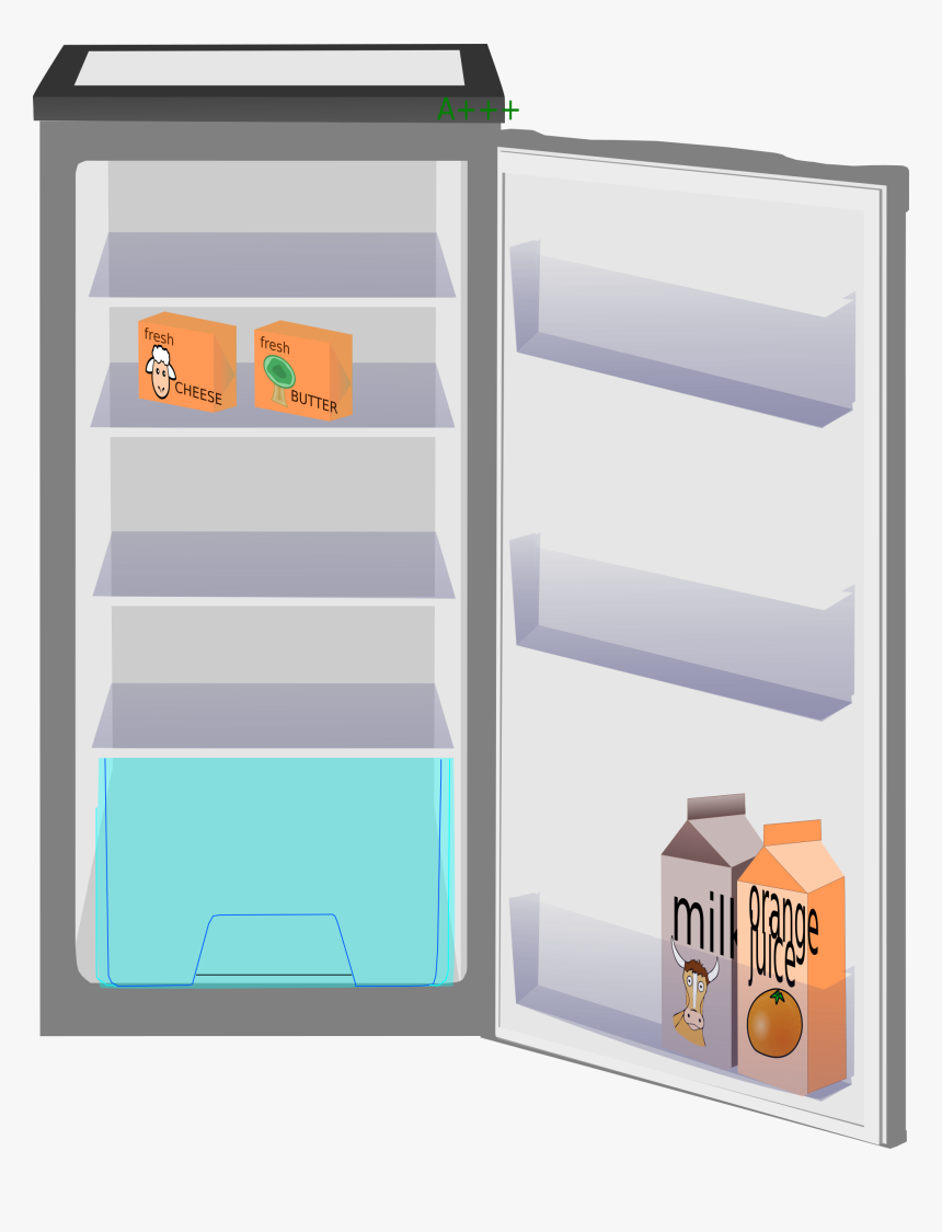 Collection Of Refrigerator - Refrigerator Clipart Transparent Background, HD Png Download