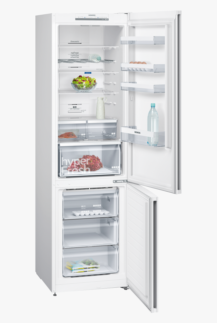 Siemens Kg39nvw35g Freestanding Fridge Freezer - Frigorifico Combi Siemens Kg39nvw3a, HD Png Download