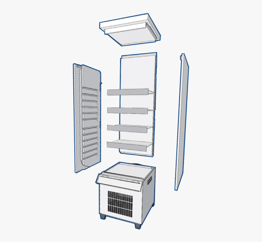 Refrigerator, HD Png Download