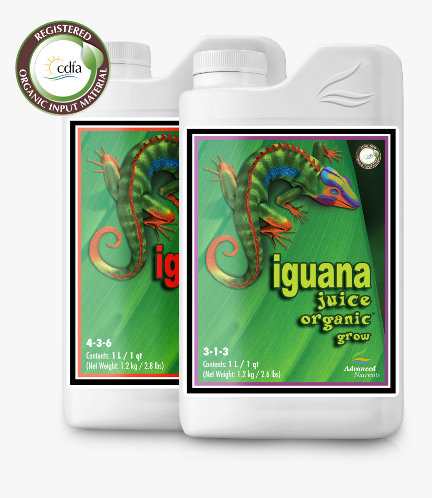 Advanced Nutrients Growing Nutrients Iguana Juice Organic™, HD Png Download