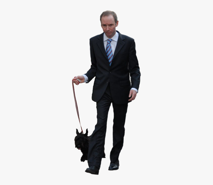 Walking-stick - Man Walking Dog Png, Transparent Png