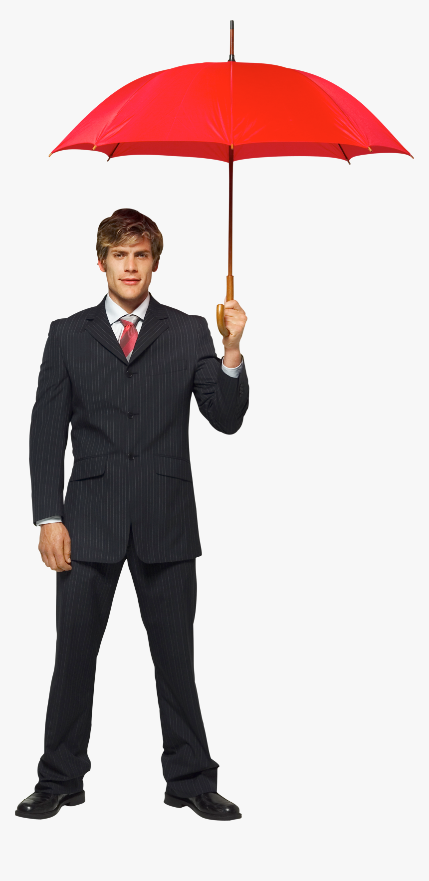 Businessman Png Image - Person With Umbrella Png, Transparent Png
