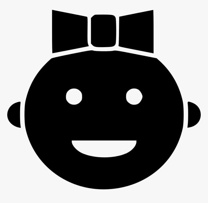 Baby Girl - Smiley, HD Png Download