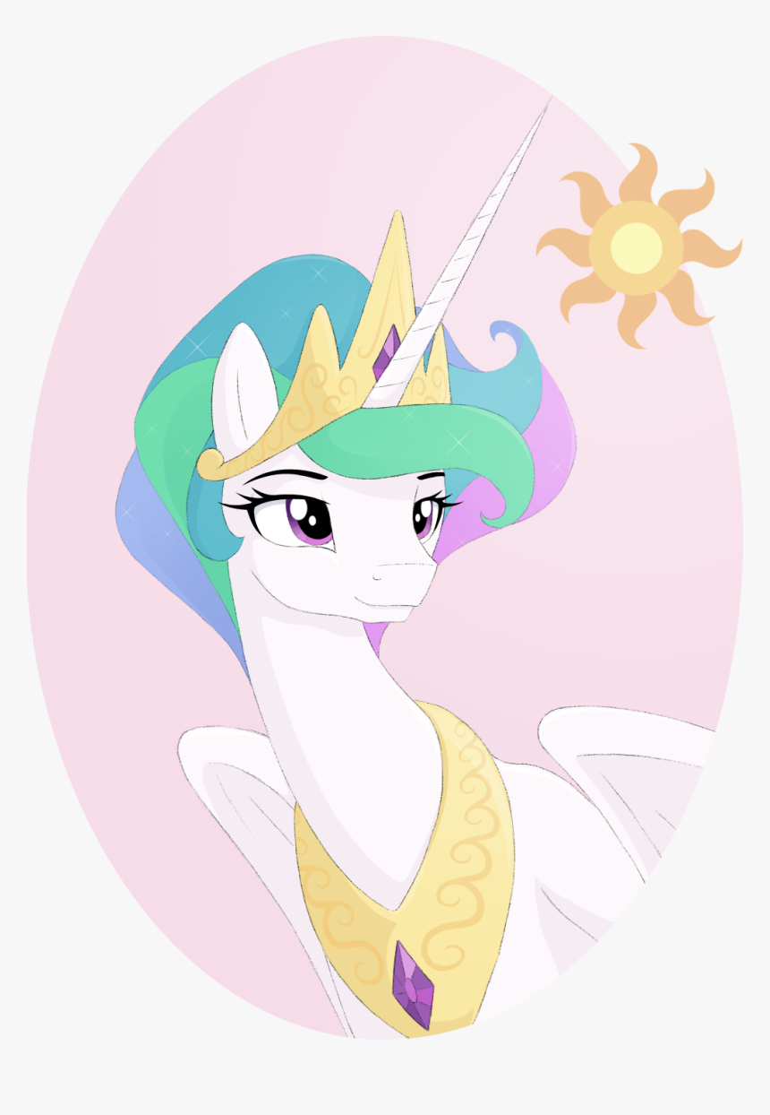 Mlp Celestia Short Hair - Celestia Short Hair Mlp, HD Png Download
