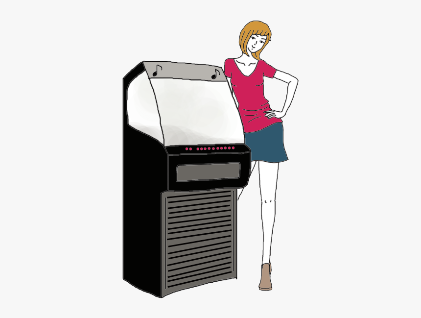Juke Box - Cartoon, HD Png Download