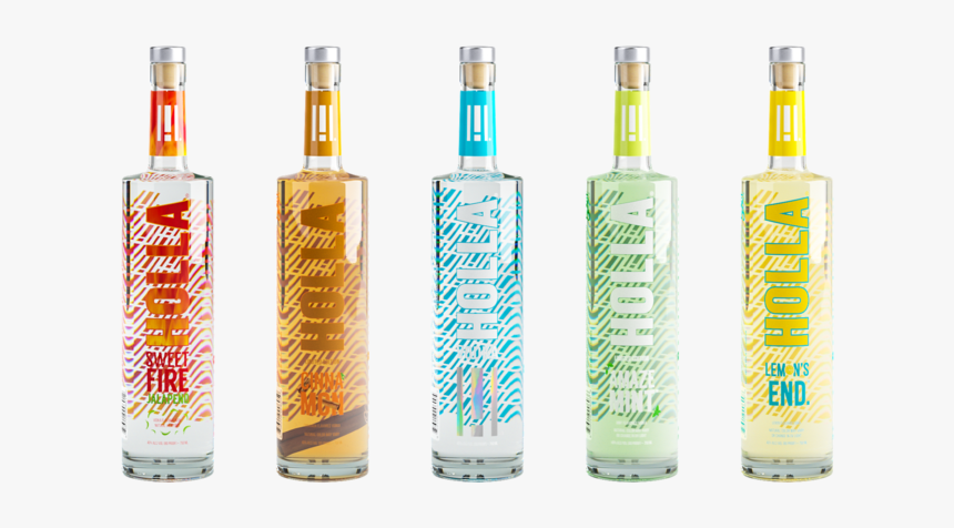Holla Bottles - Vodka, HD Png Download