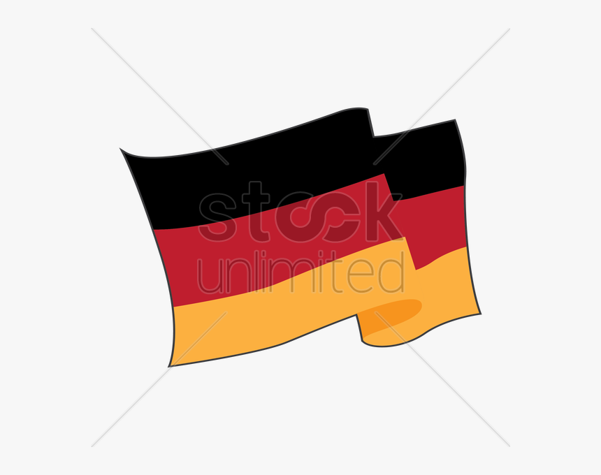 Germany Flag Png Transparent Images - German Flag Cartoon, Png Download