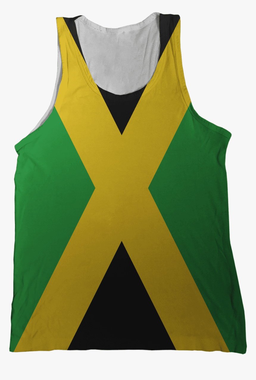 Jamaica Flag Tank Top - Vest, HD Png Download