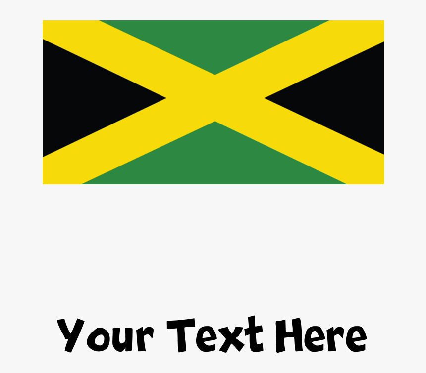 Transparent Jamaican Flag Png, Png Download