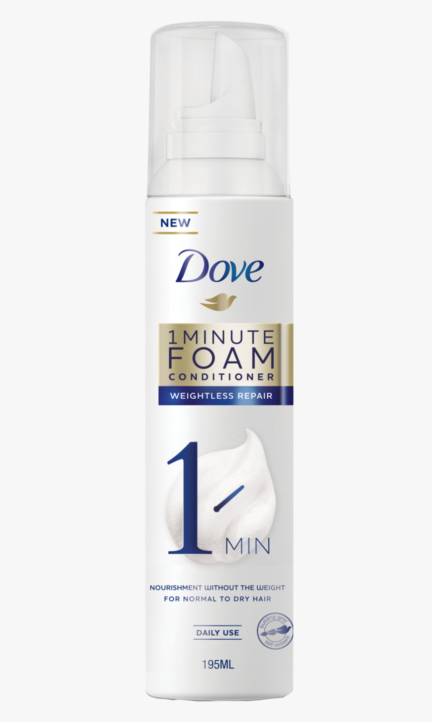 Dove Weightless Repair 1 Minute Foam Conditioner 195 - Cosmetics, HD Png Download