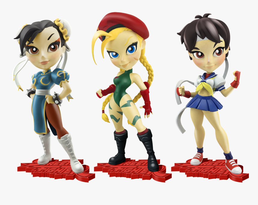 Street Fighter Knockouts Series - Street Fighter Lil Knockouts, HD Png Download