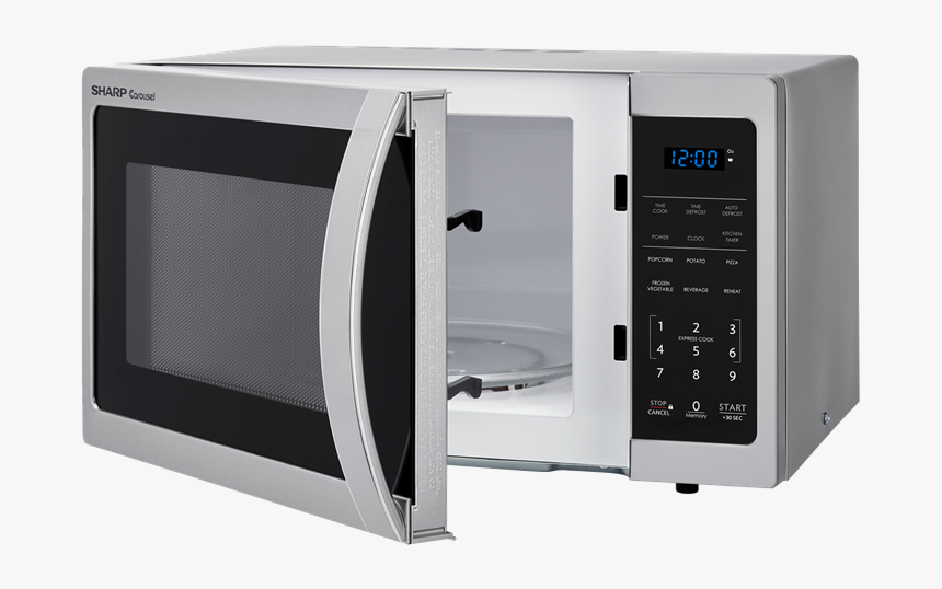 Modern Microwave Oven Png Image Background - Sharp 0.7 Cu Ft Microwave, Transparent Png