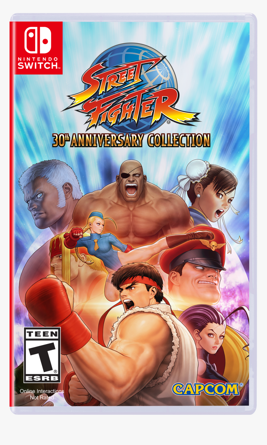 Street Fighter Nintendo Switch, HD Png Download