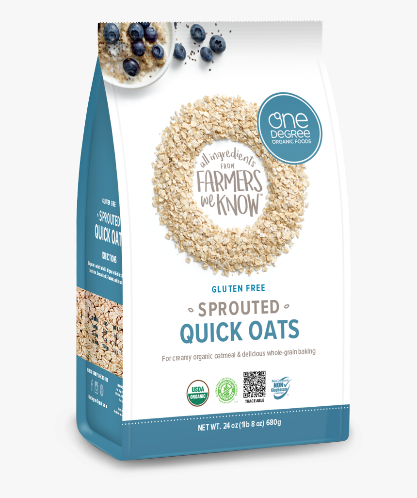 One Degree Steel Cut Oats, HD Png Download
