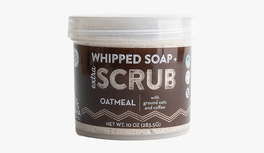 Oatmeal Whipped Soap Extra Scrub 
 Class - Cosmetics, HD Png Download