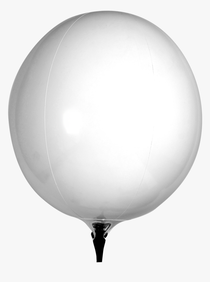 White Outdoor Balloon - Balloon, HD Png Download