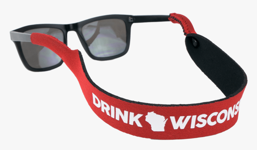 Red & White Sunglass Strap - Sunglass Straps Logos, HD Png Download