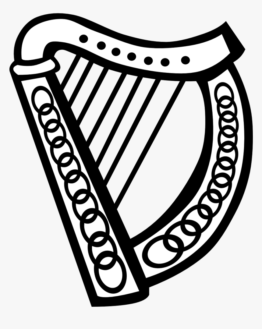 Celtic Harp Clip Art, HD Png Download
