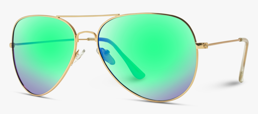 Classic Polarized Aviator Sunglasses, Cool Sunglasses - Reflection, HD Png Download