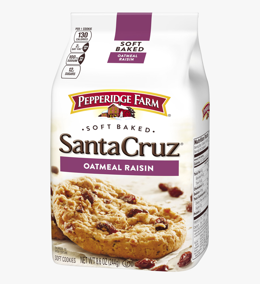 Pepperidge Farm Oatmeal Raisin Cookies, HD Png Download