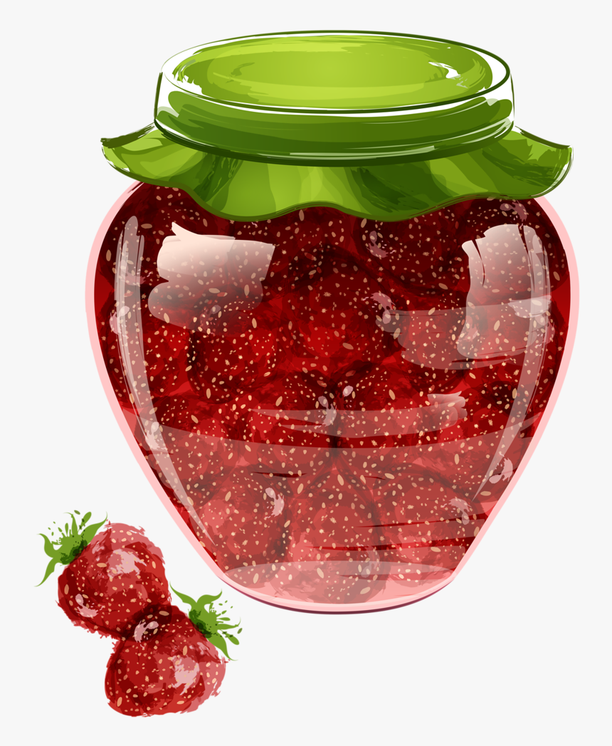 Jam Png Transparent Picture - Tarro De Mermelada, Png Download