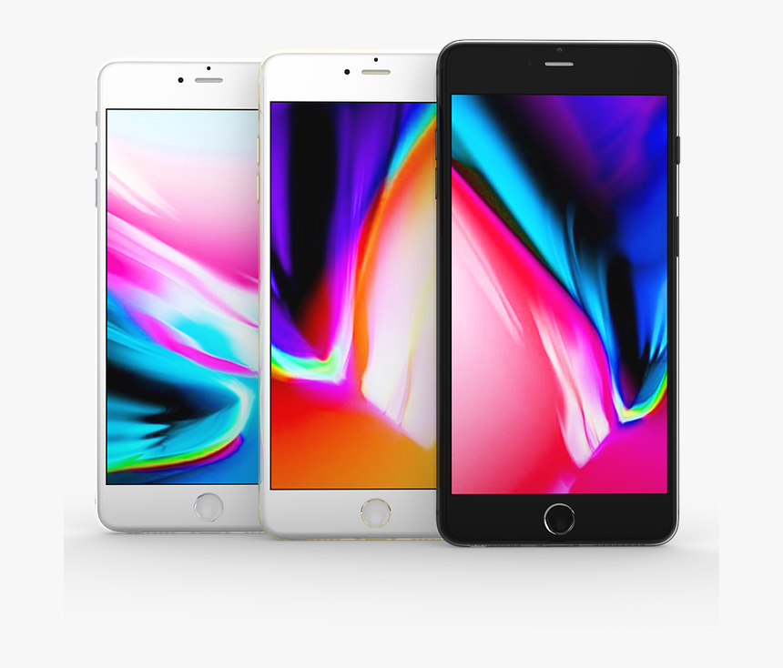 Iphone, Render, Display, Technology, White, Mobile - Download Image Iphone 8 Plus, HD Png Download
