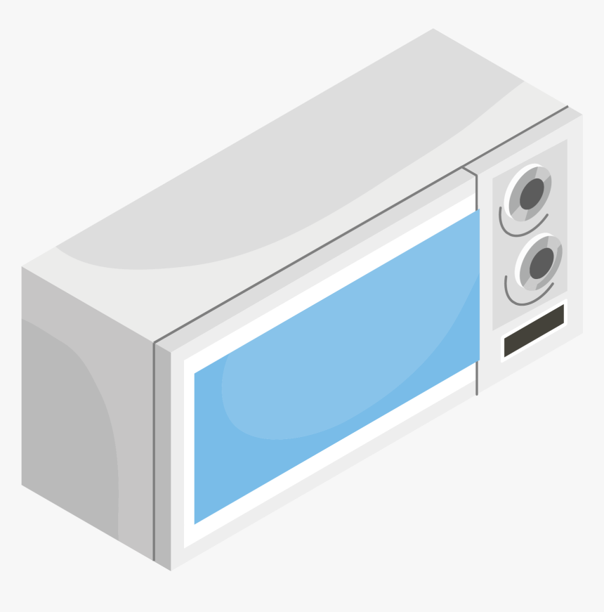 Microwave Vector Cartoon - Microwave Oven, HD Png Download