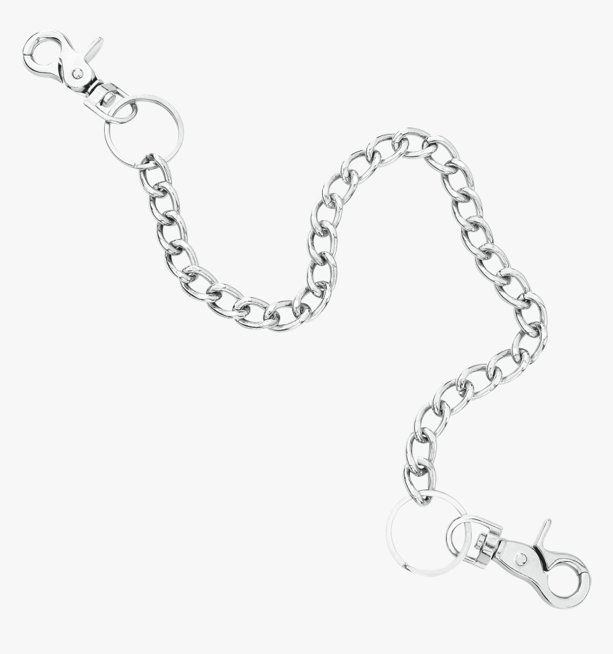 Pants Jewellery Chain Wallet Bracelet - Transparent Wallet Chain Png, Png Download