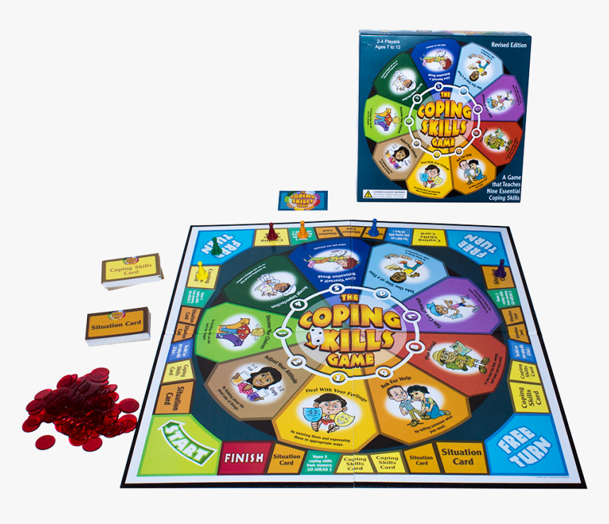 Coping Skills Board Game, HD Png Download