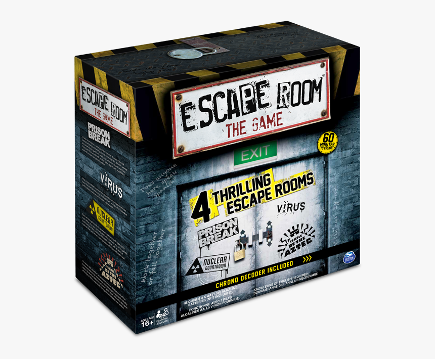 Spin Master Games Escape Room The Game, HD Png Download