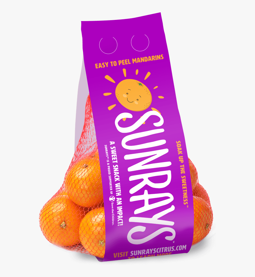3 Pound Bag Of Sunrays Clementines - Mandarin Orange, HD Png Download