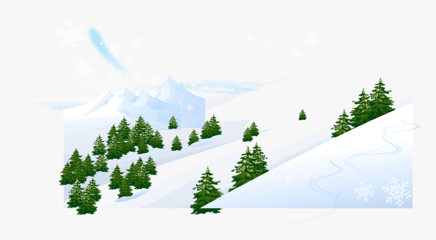 Snow Winter Photography Clip Art Posters Background - Winter Vector, HD Png Download