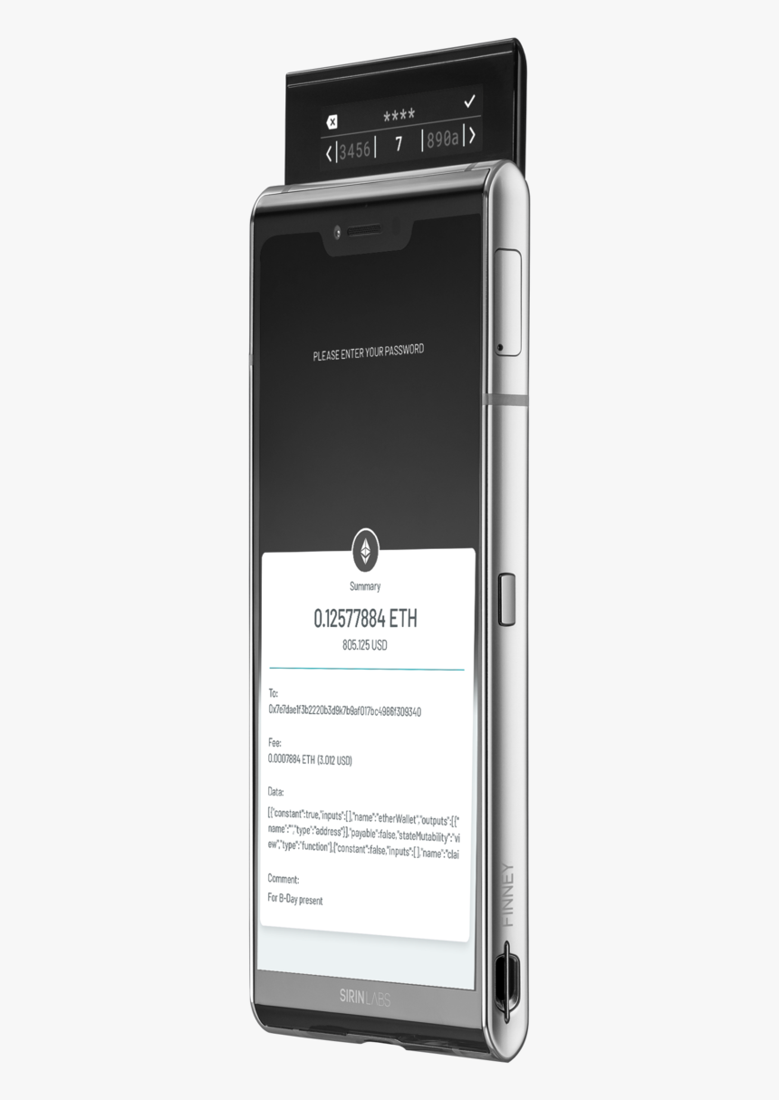 Sirin Labs Finney U1, HD Png Download