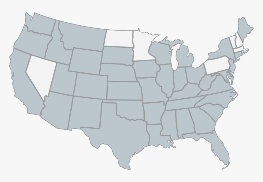 Us Vector Outline - Astoria Oregon On Map, HD Png Download