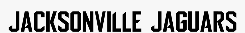 Jacksonville Jaguars - Jacksonville Jaguars Logo Text, HD Png Download