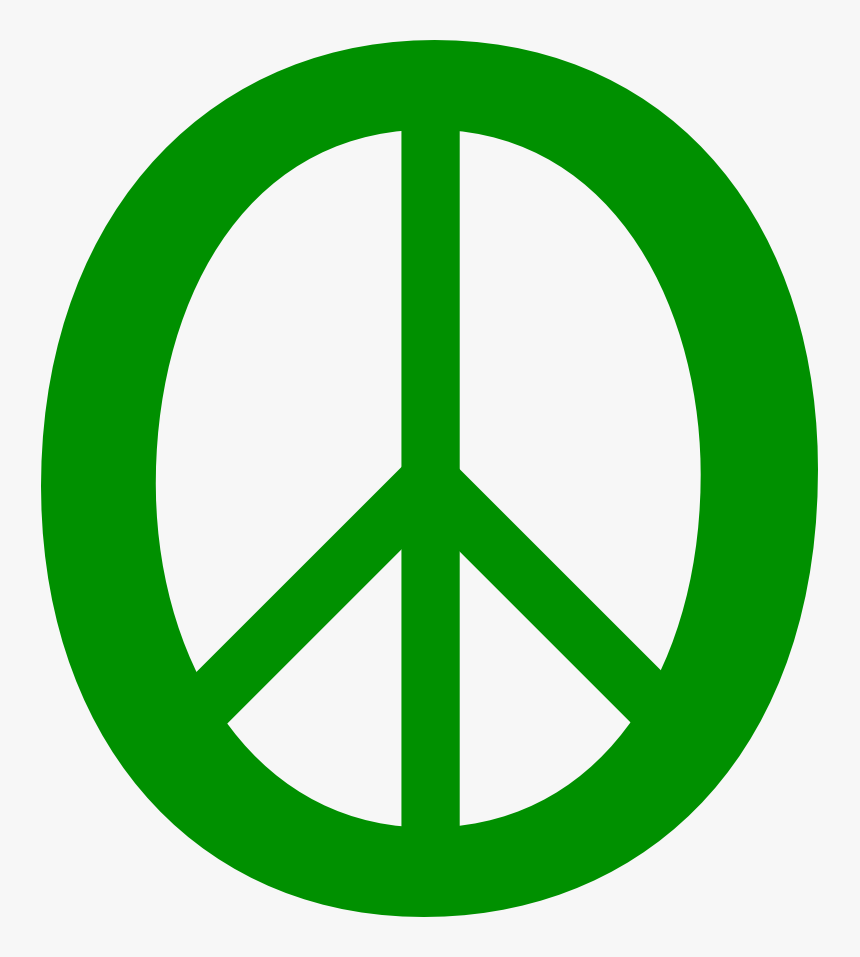 Islamic Green Peace Symbol 11 Dweeb Peacesymbol - Islam Symbol For Peace, HD Png Download
