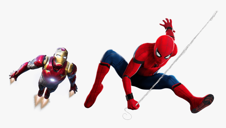 Marvel And All Related Character Names - Spiderman Homecoming Spiderman Transparent, HD Png Download