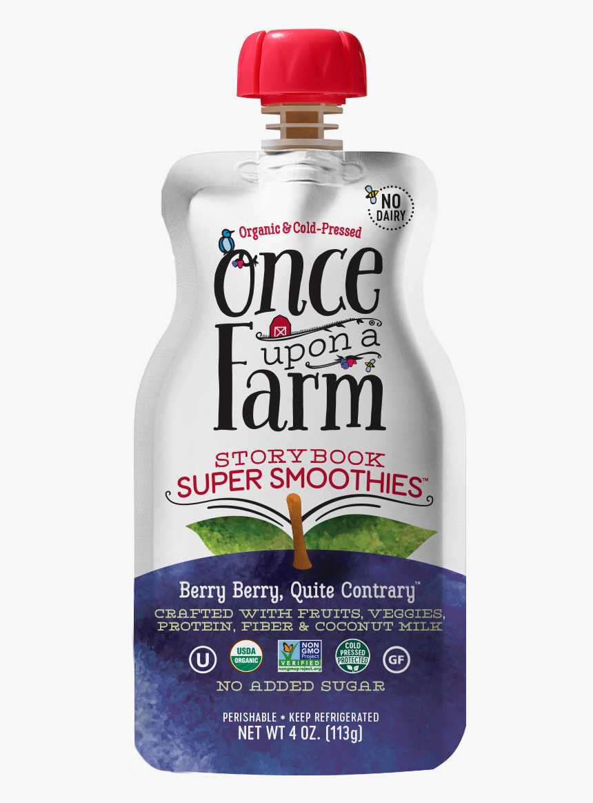 Once Upon A Farm Smoothie, HD Png Download