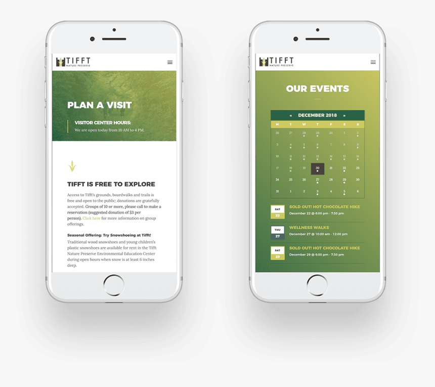 Web Design For Tifft Nature Preserve - Iphone, HD Png Download