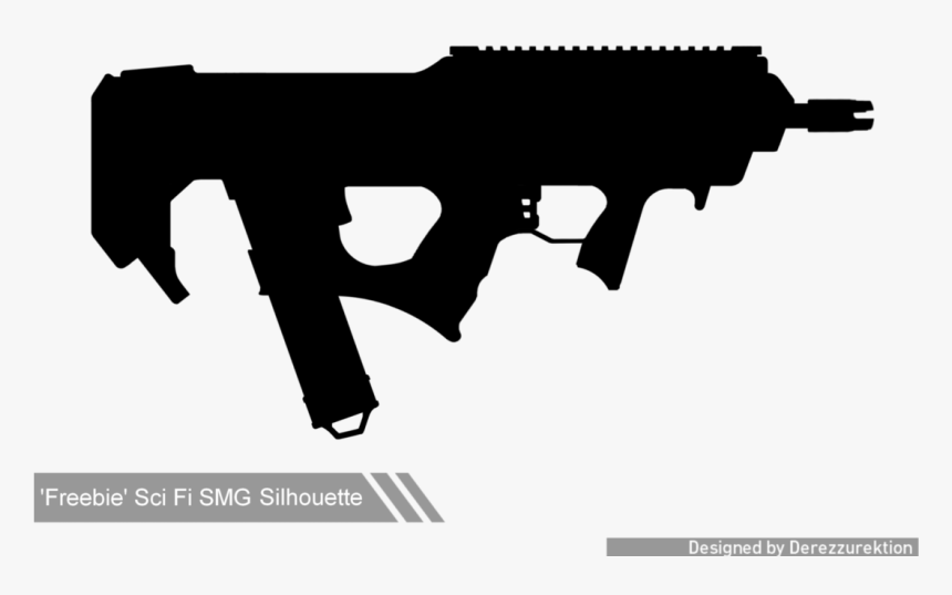 Handgun Png Sillouettte - Ranged Weapon, Transparent Png