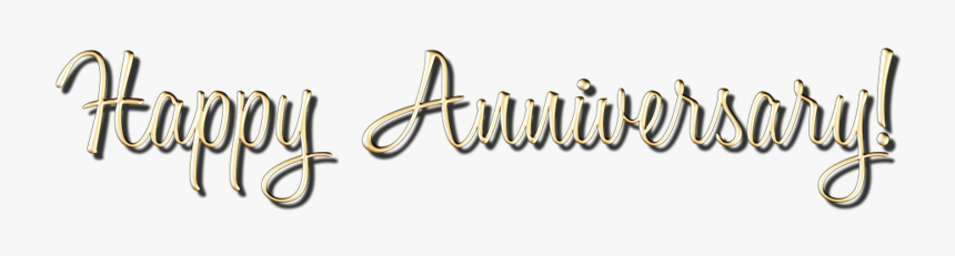 Happy Anniversary Png Transparent Picture - Calligraphy, Png Download