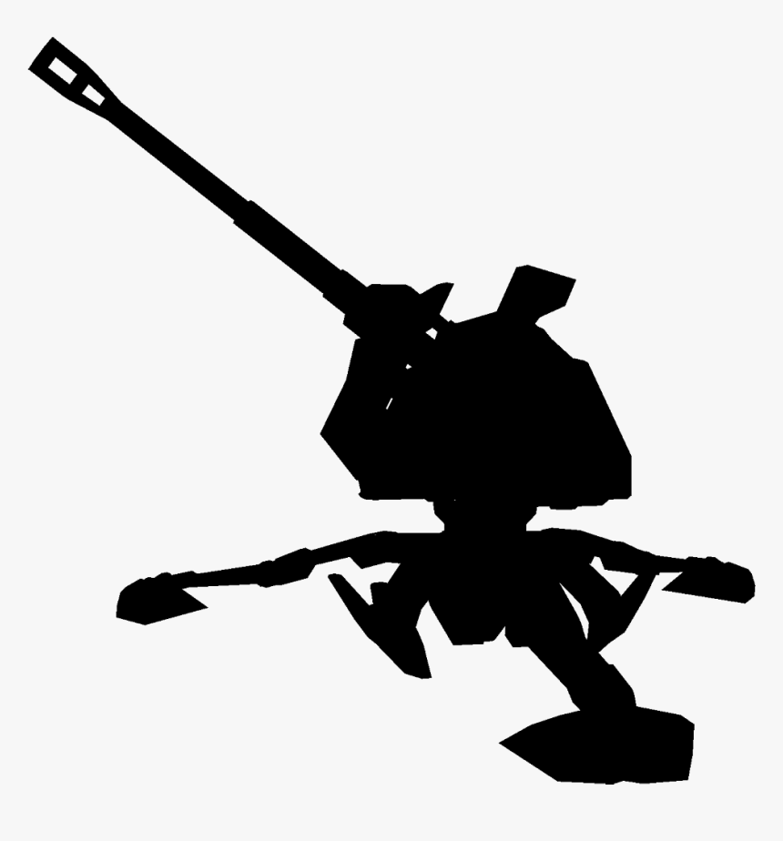 Artillery Silhouette - Artillery Images No Background, HD Png Download