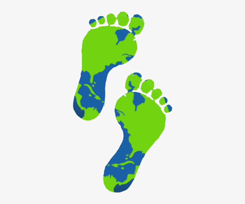 Footprints Montessori - Footprints On World Clipart, HD Png Download