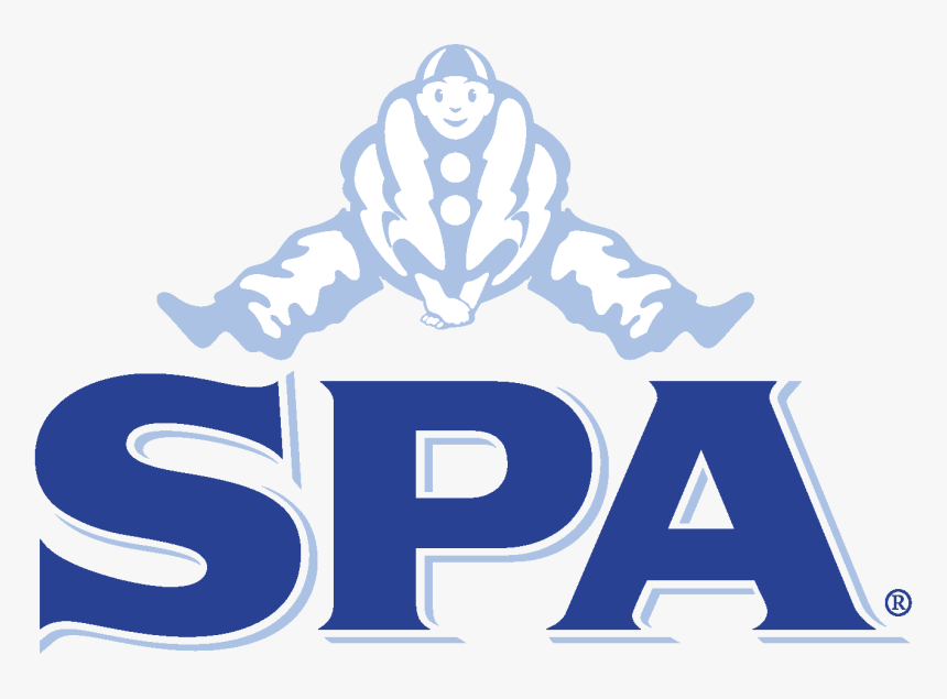 Large Blue Spa Logo - Spa Water Logo Png, Transparent Png