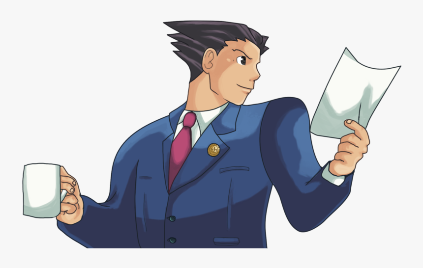 Phoenix Wright - Ace Attorney Phoenix Wright Png, Transparent Png