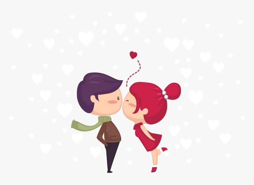 Kiss Png Cute - Cute Valentines Day Png, Transparent Png