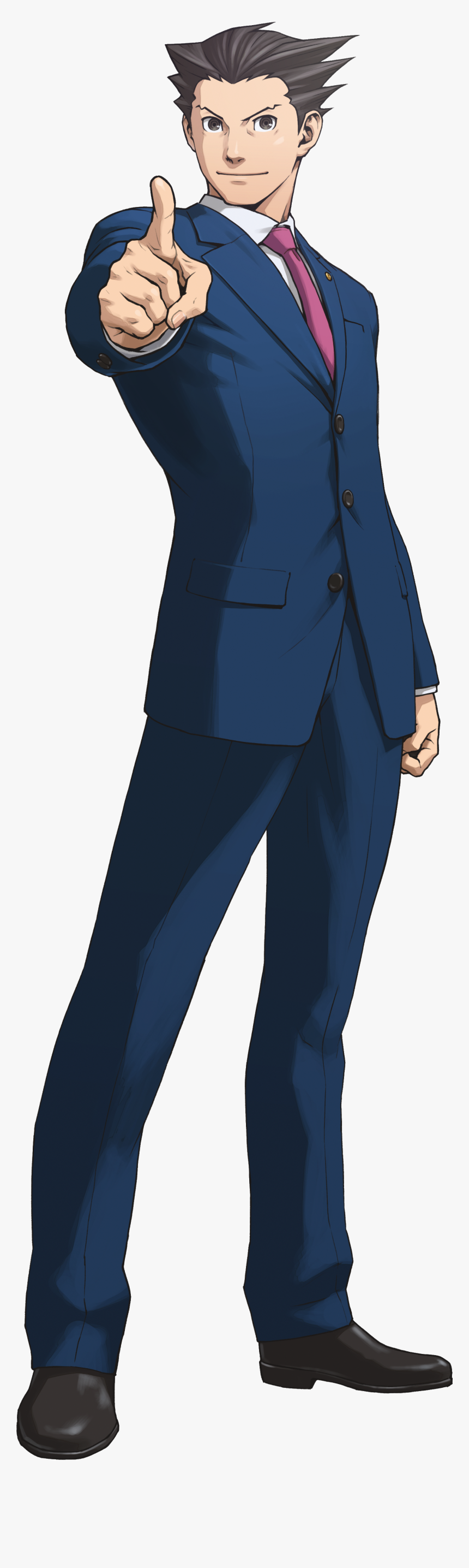 Phoenix Wright Trilogy Art, HD Png Download
